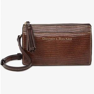 DOONEY & BOURKE GINGY EMBOSSED LEATHER CROSSBODY BAG